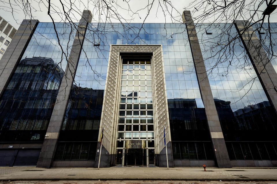 Het gebouw van de Staatsveiligheid in Brussel