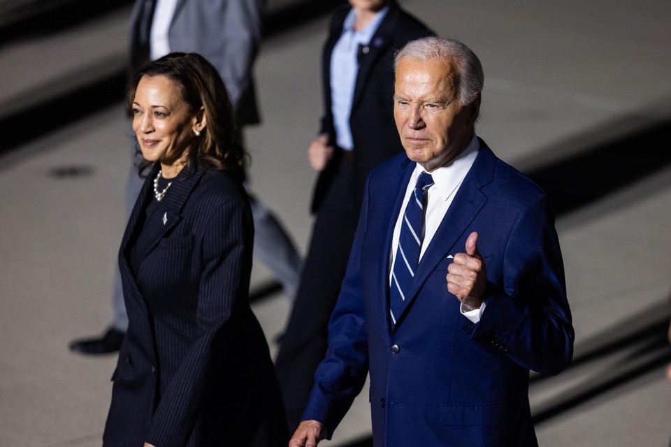 Kamala Harris en Joe Biden