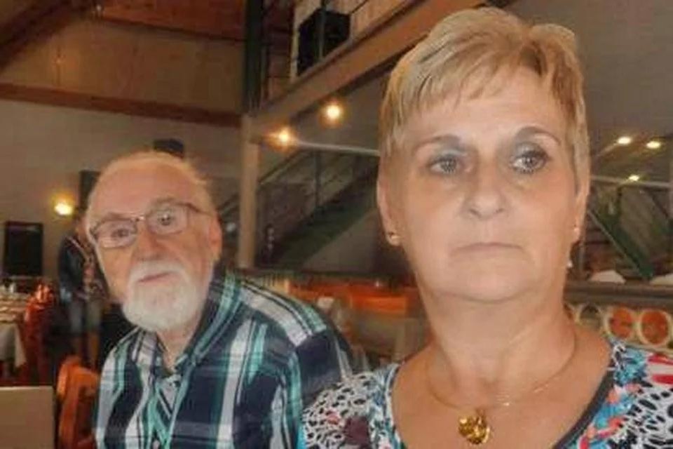 Jozef Vandeput en Christiane Matterne.