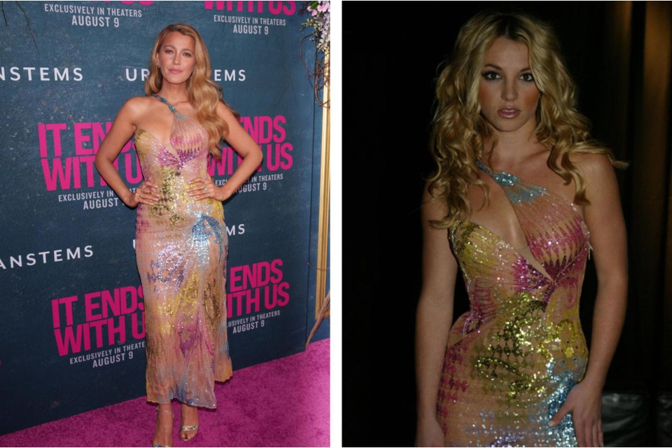 Same Versace dress, twenty years difference: Blake Lively pays homage to Britney Spears