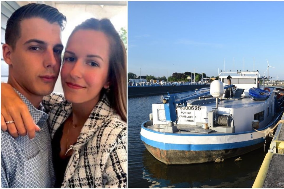 Brandon en zijn vriendin Cyrielle, die mee de droom van haar vriend zou waarmaken en zondag ook aan boord was van het schip toen het ongeval plaatsvond.  