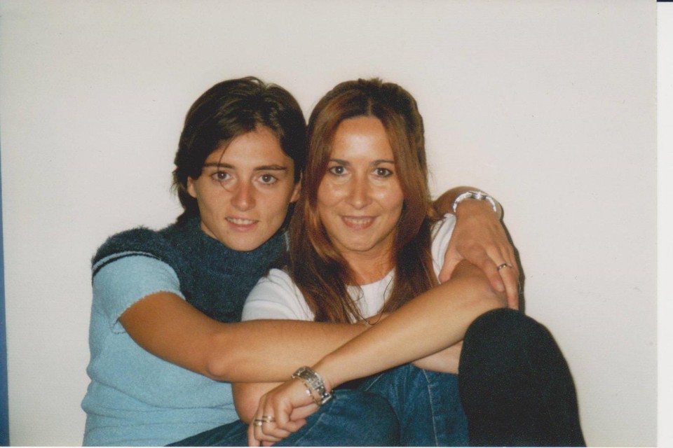 Yasmine en Toos, omstreeks 1999.