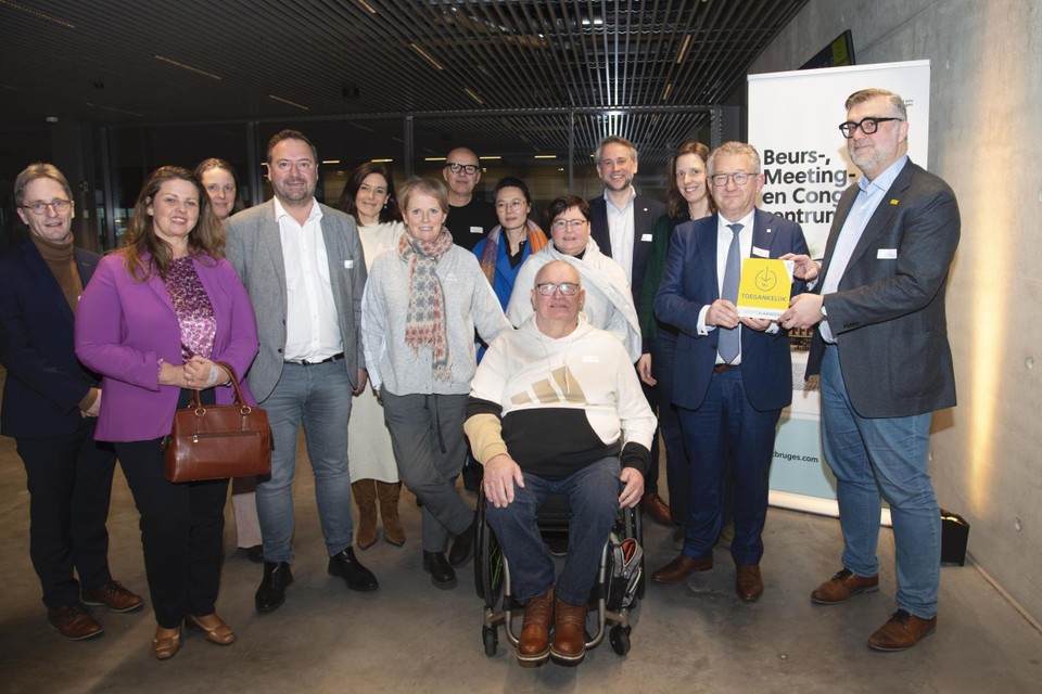 Het Beurs-, Meeting- en Congrescentrum Brugge (BMCC) kreeg dinsdag het label overhandigd van Toerisme Vlaanderen.