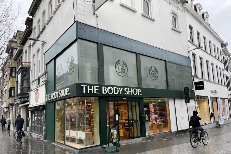 Het doek valt binnenkort over The Body Shop in Kortrijk.