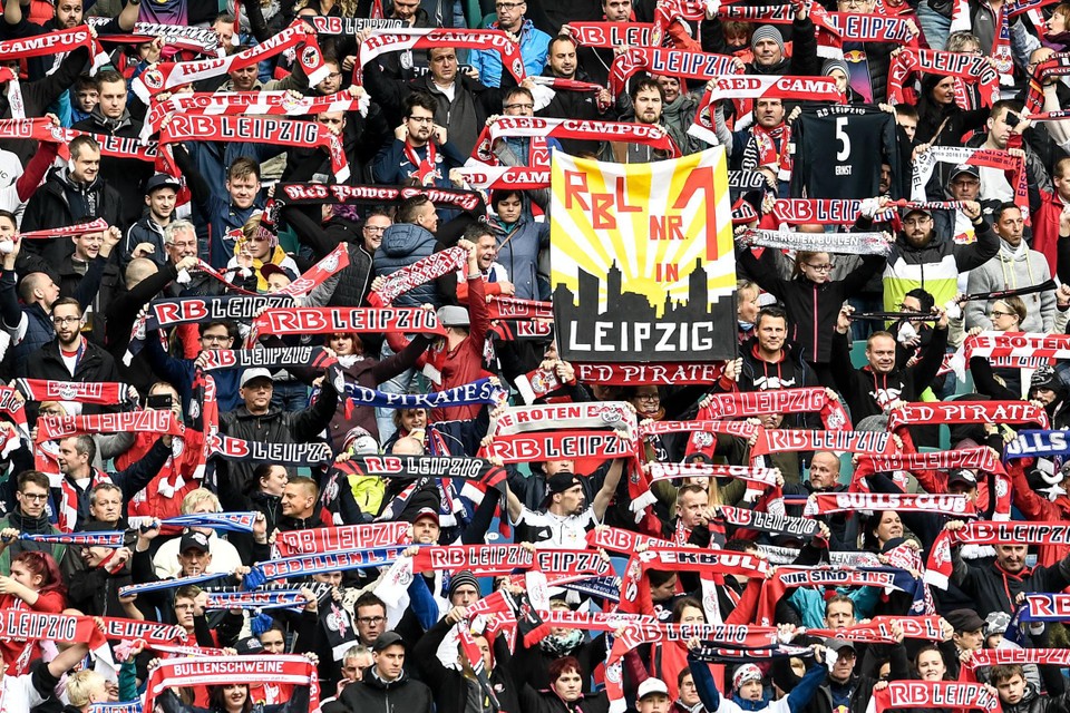 Leipzig-fans (archiefbeeld).