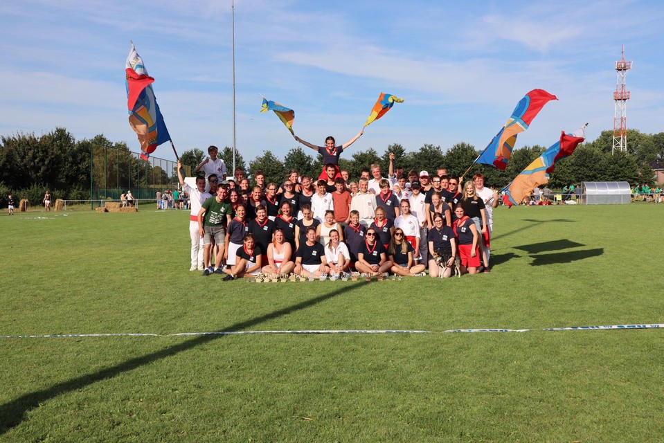 Sportieve leden uit veertien KLJ-afdelingen namen deel aan het sportfeest in Wuustwezel. 