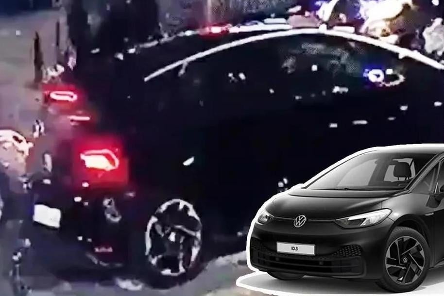 The investigators tracked down the suspects by identifying the vehicle used by the facts.