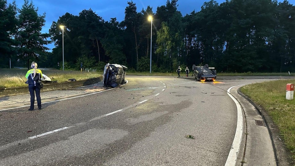 Accident with minors Oosterring Genk.
