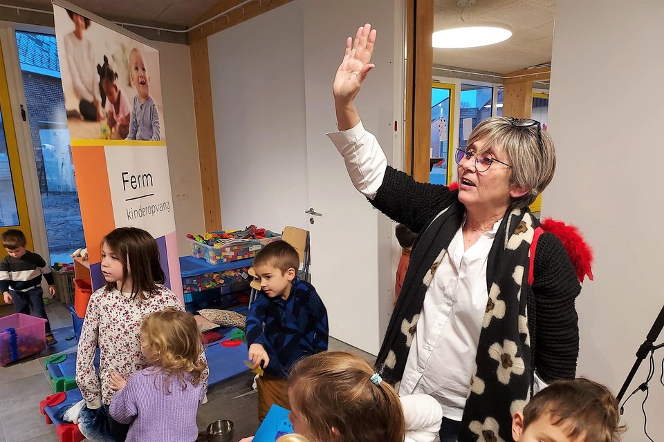 Bij Ferm Boutersem hielden ze een ludieke actie.