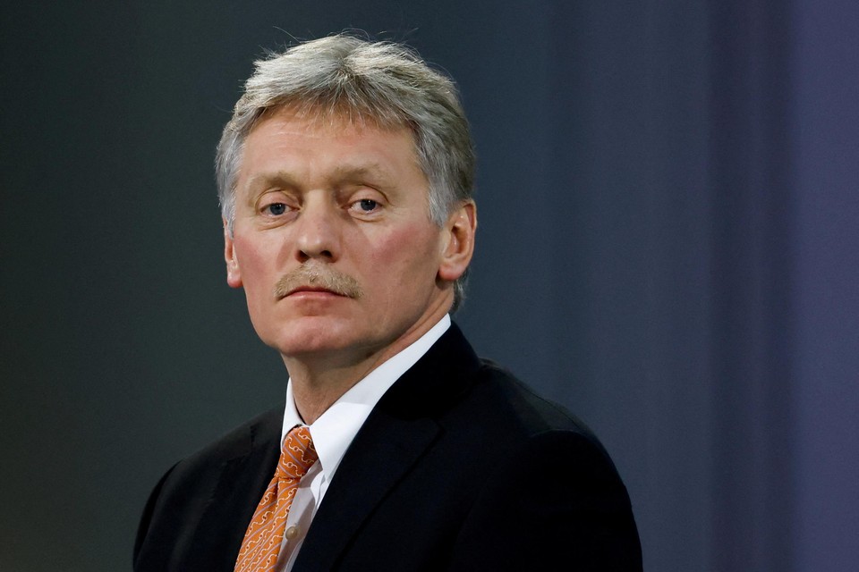 Dmitri Peskov, woordvoerder van het Kremlin.
