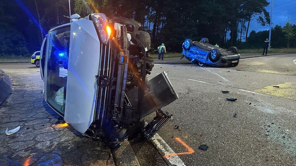 Accident with minors Oosterring Genk.