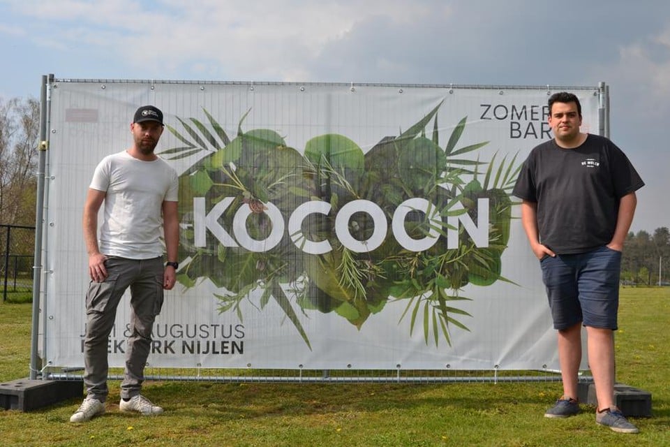 Stef Roevens (links) organiseert Naale Jaarmet in Beekpark.