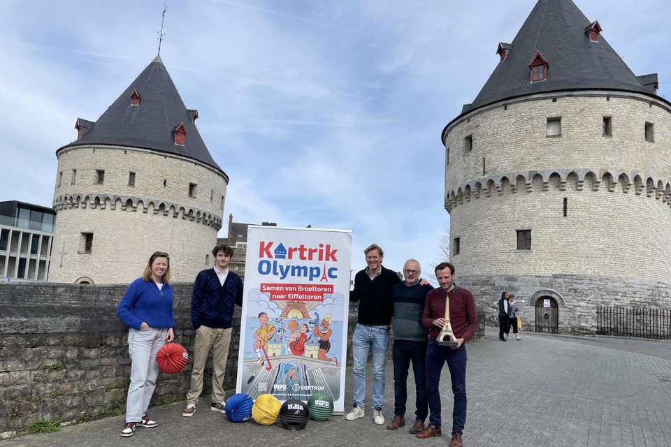 Kortrijk laat zich met Kortrik Olympic niet onbetuigd in aanloop naar de Olympische Spelen.