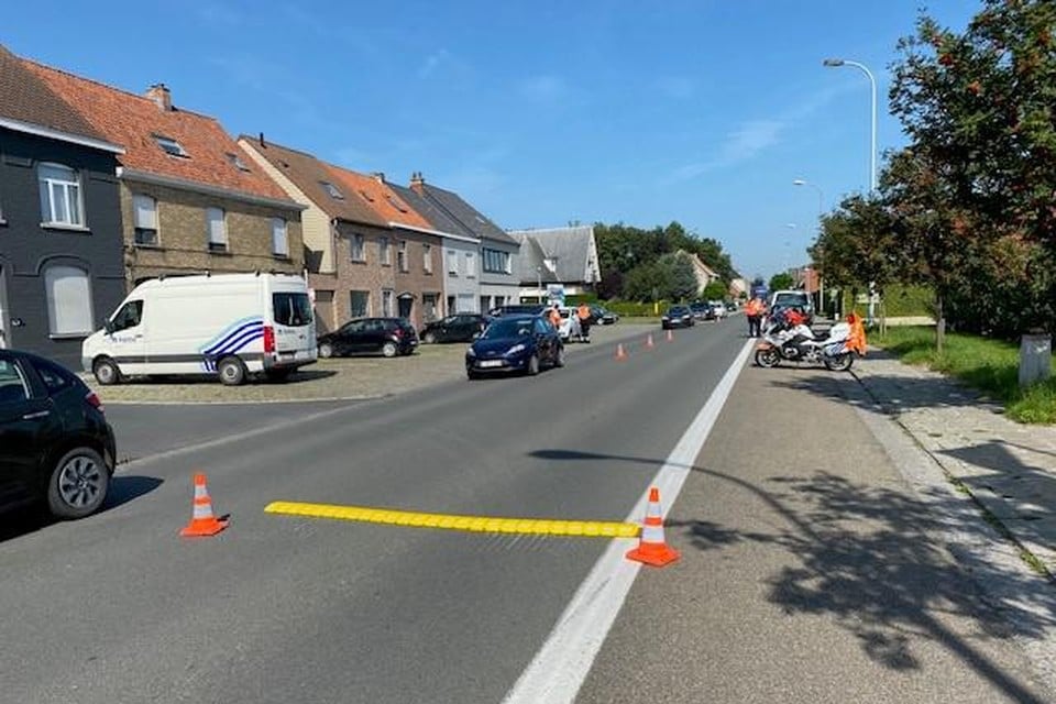 De politie liet 100 bestuurders blazen.