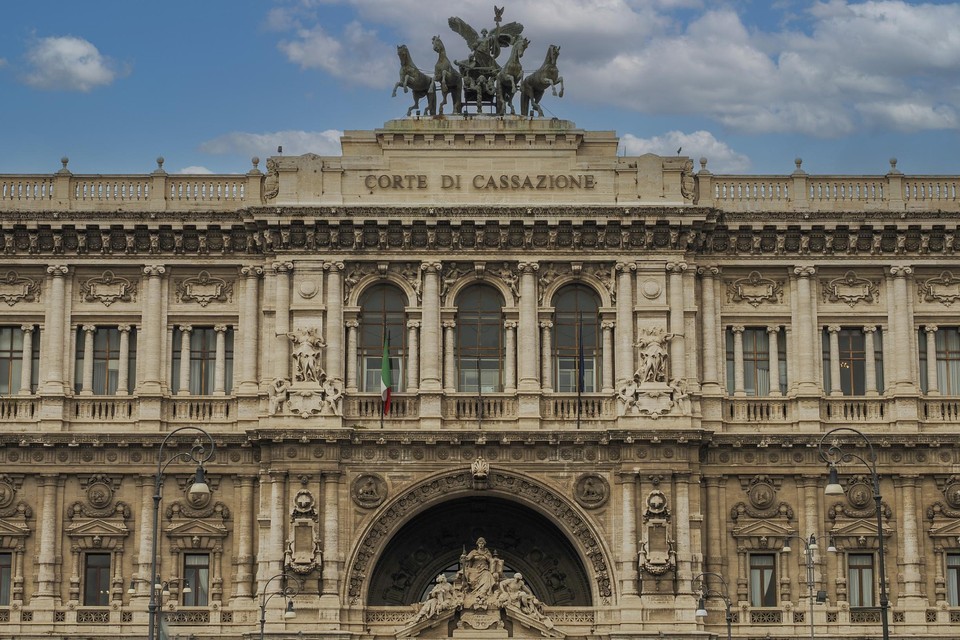Het Italiaanse Hof van Cassatie in Rome.