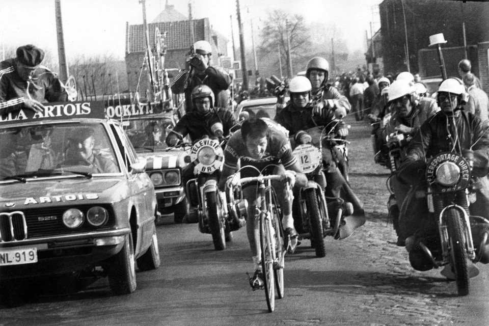 Roger De Vlaeminck, Mister Paris-Roubaix, vier keer winnaar. 