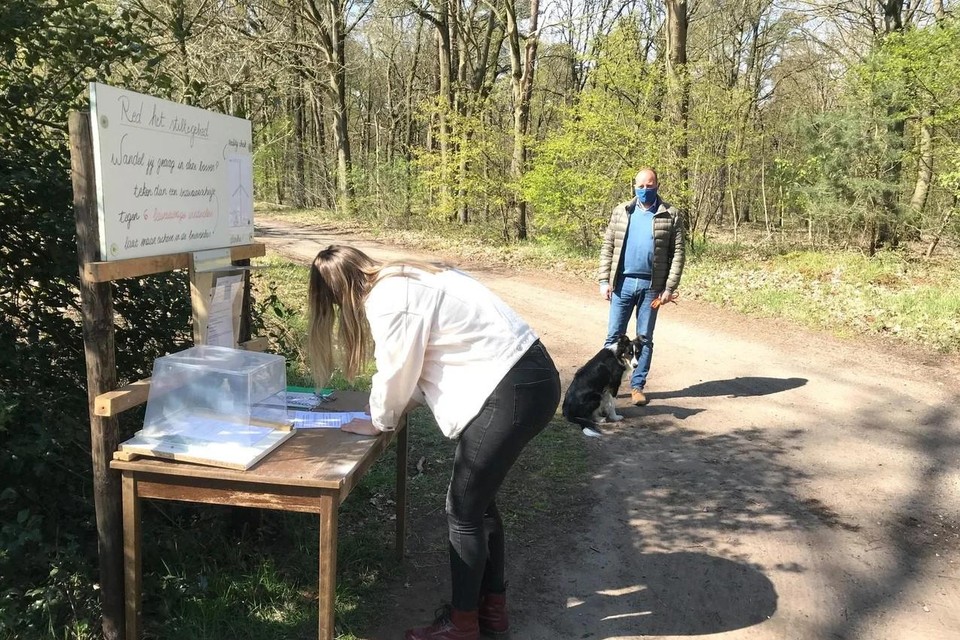 Buurtbewoners hielden al een petitie voor het behoud van de bossen.