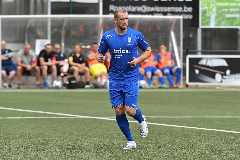 Laurens Vandenheede (archiefbeeld) bezorgde SV Rumbeke de drie punten op Kalken.