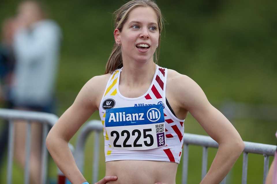 Justine Goossens hoopt dat blessures haar niet zullen afremmen.