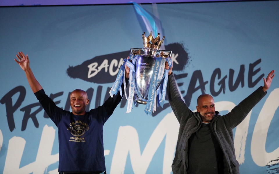 Nel 2019 Kompany e Guardiola hanno vinto insieme la FA Cup.