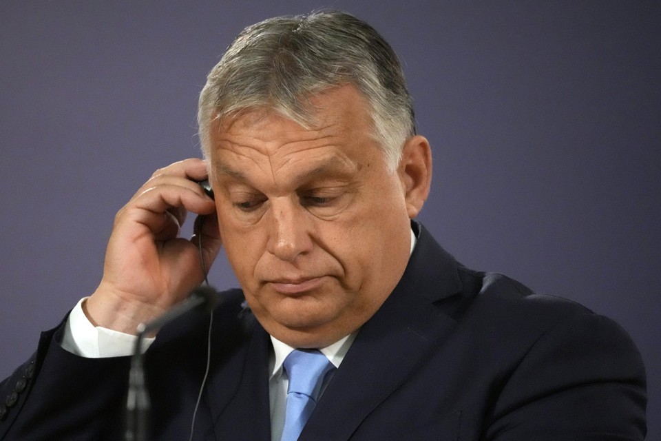 De Hongaarse premier Viktor Orban 