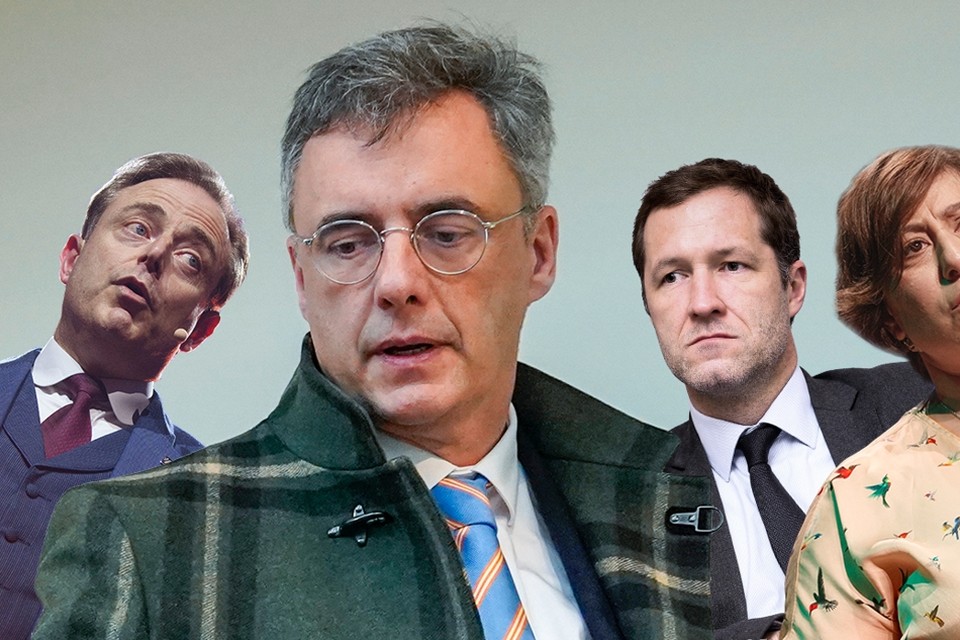 Bart De Wever, Paul Magnette en Meyrem Almaci: allemaal hebben ze het CD&V van Joachim Coens nodig. 