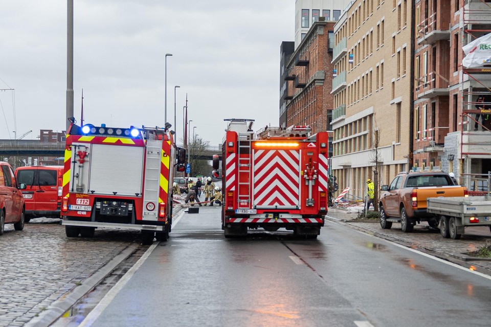 De brandweer moest een dertigtal keer uitrukken voor stormschade. (archiefbeeld)