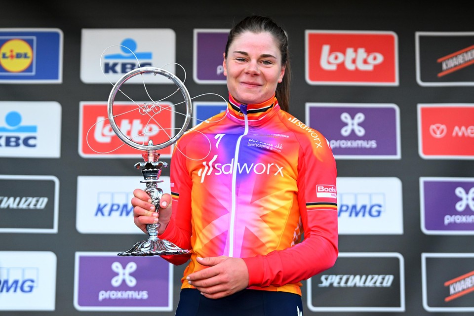 Lotte Kopecky won de Omloop eerder al.