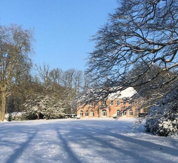 Een winterzichtje van het Bleyckhof. Zien we dit nog in december? 