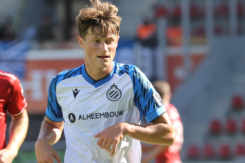 Laurens Goemaere was suddenly in the starting line-up at Club NXT against Zulte Waregem at the beginning of October.