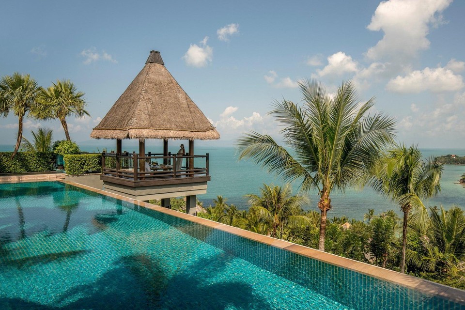 Idyllisch: het Four Seasons-resort op het Thaise eiland Ko Samui.