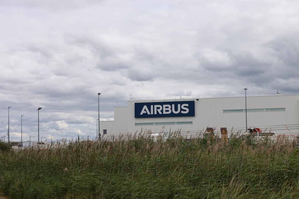 L'usine Airbus de Montoir-de-Bretagne.
