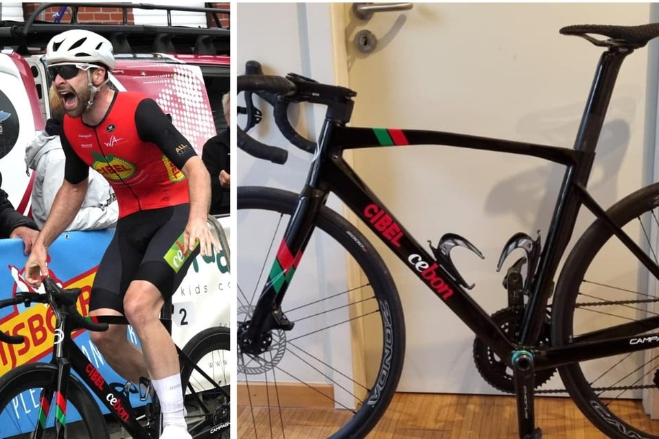 While he is celebrating a cycling race, thieves steal his expensive racing bike: « They knew very well what to have » (Sint-Niklaas)