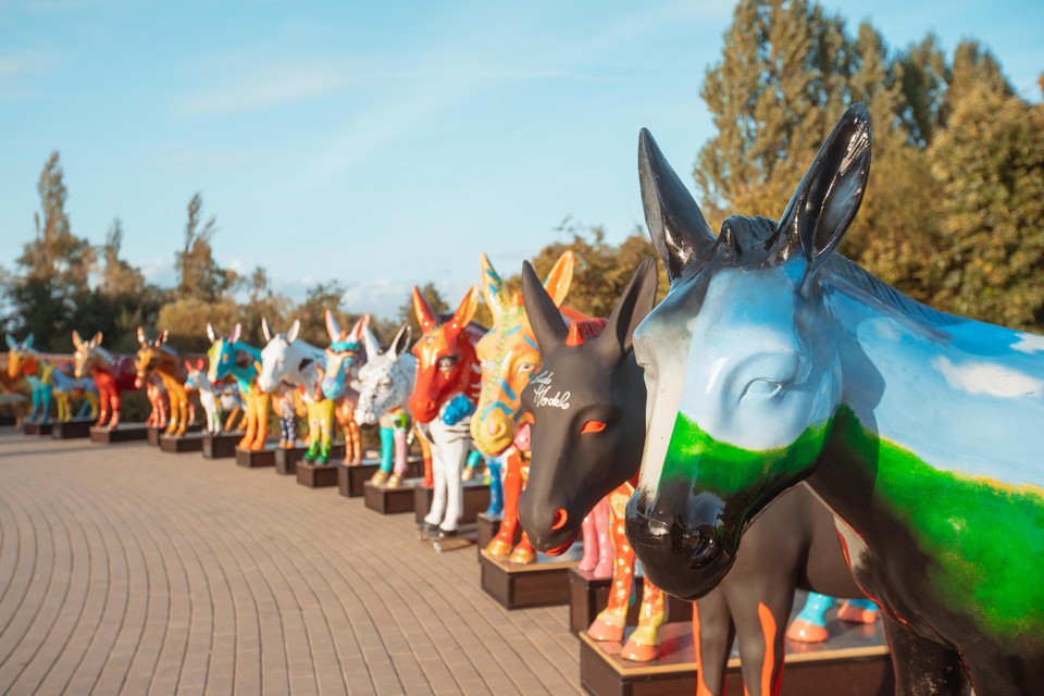 Donkey parade in 2019. 