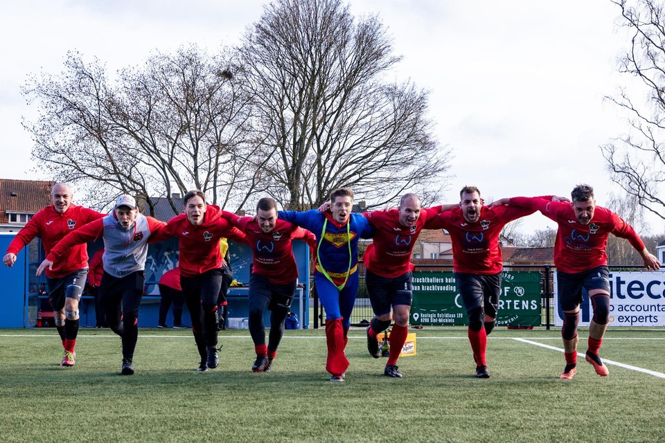 Het tweede team van Sint-Michiels is kampioen in tweede afdeling.