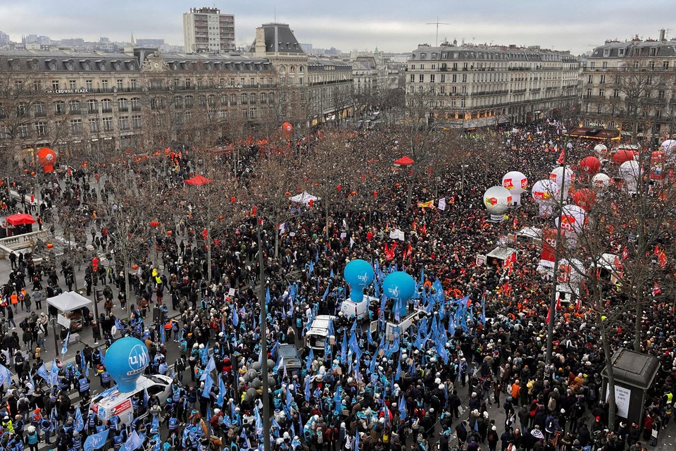 manifestatie op 19 januari
