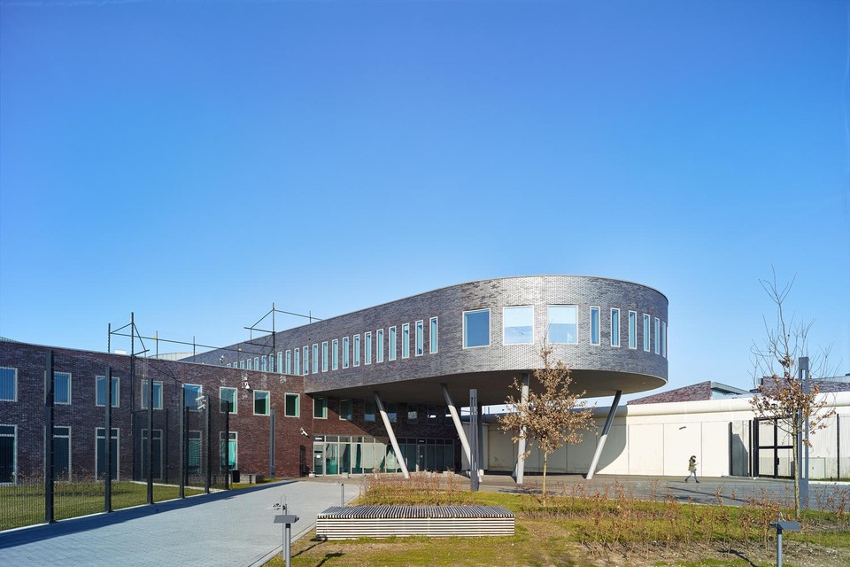 Het Forensisch Psychiatrisch Centrum in Gent. 