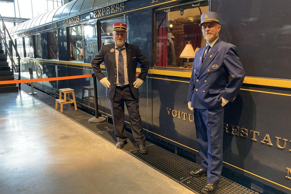 Orient-Express exhibition at Train World in Brussels' Schaerbeek