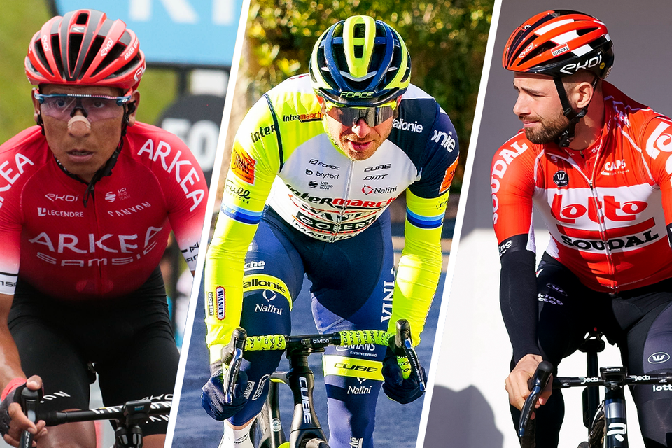 Nairo Quintana, Alexander Kristoff en Victor Campenaerts moeten hun ploeg broodnodige UCI-punten bezorgen dit jaar. 