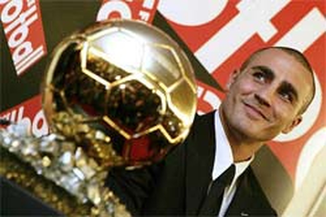 Gouverneur bijgeloof leerling Cannavaro wint gouden bal | Het Nieuwsblad Mobile