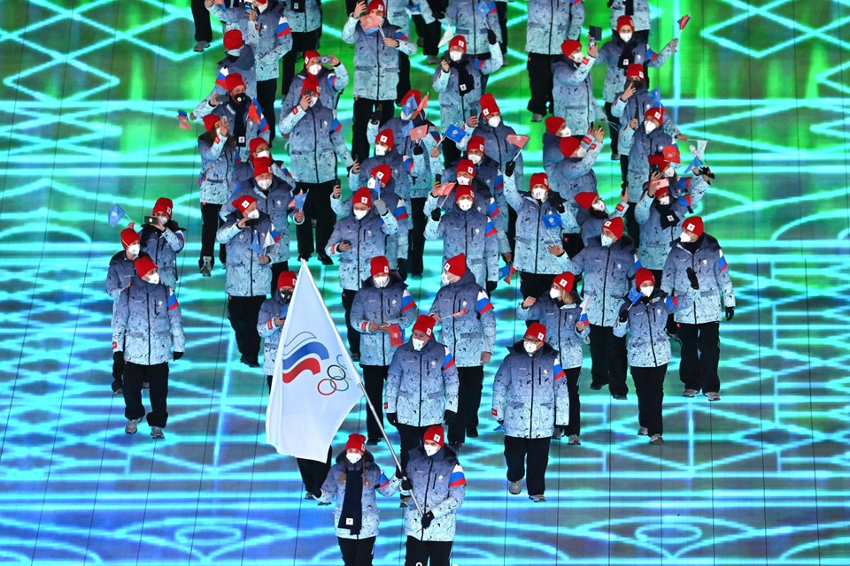 Op de Winterspelen van Peking 2022 mochten enkel Russen meedoen die konden bewijzen dat ze dopingvrij waren, en niet onder de ‘neutrale’ naam ROC (Russian Olympic Committee) in plaats van Russia. 