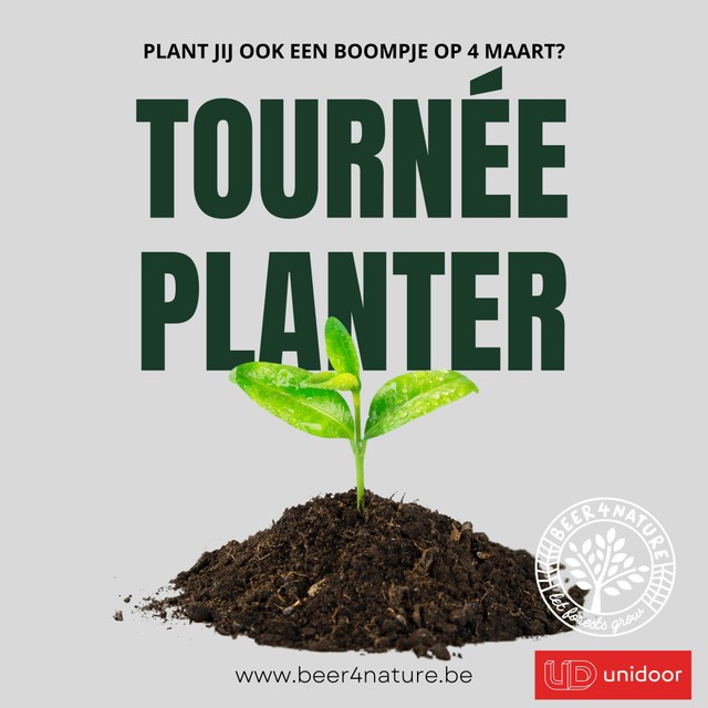 Het campagnebeeld van Tournée Planter.