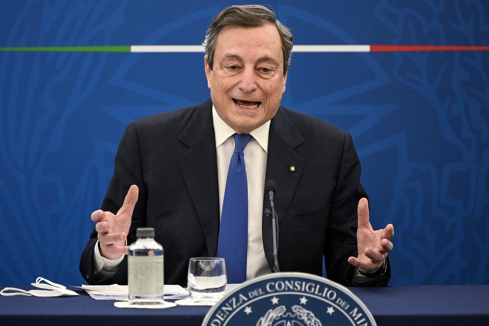 Premier Mario Draghi.