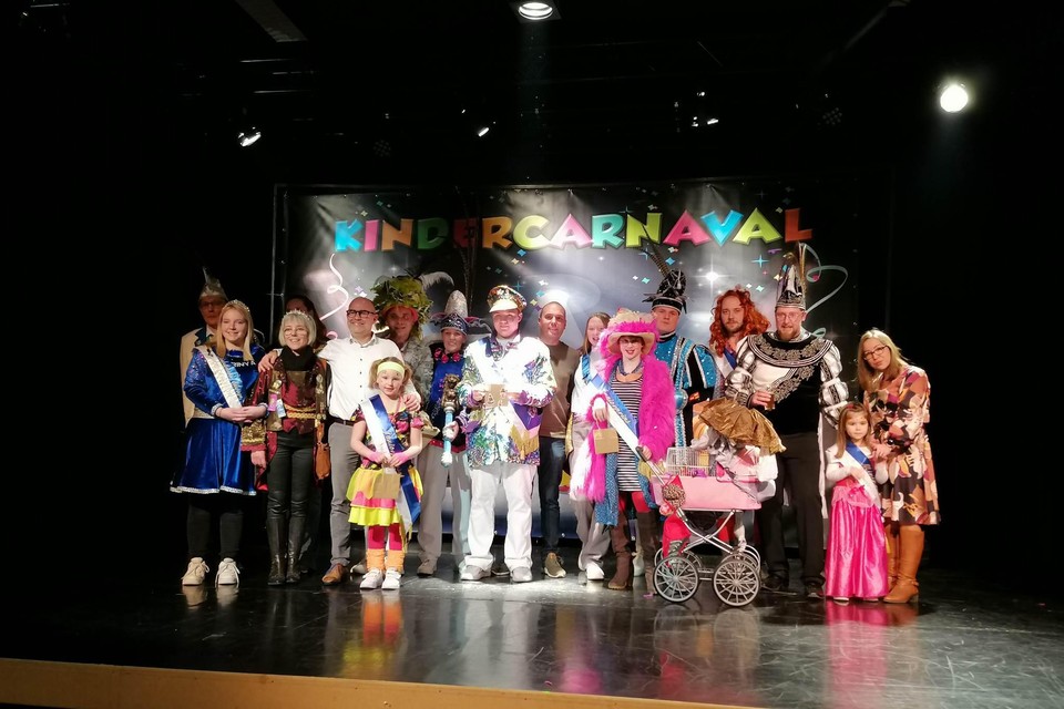 Zaal Den Breughel stond zaterdagnamiddag in het teken van kindercarnaval.