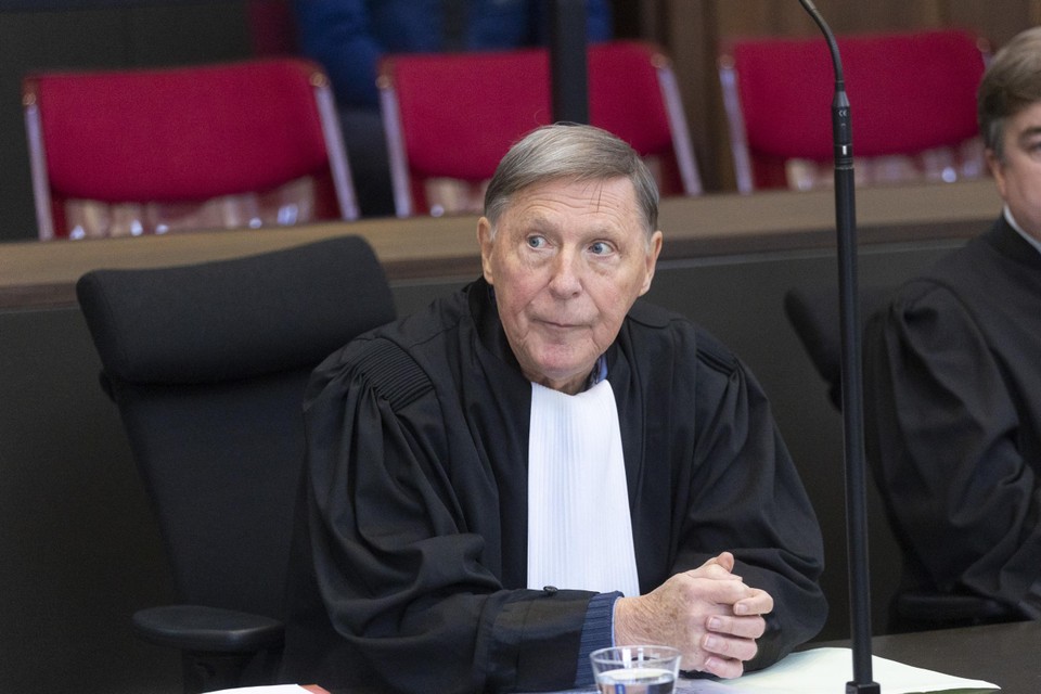 Advocaat Jef Vermassen heeft zijn pleidooi gehouden op het proces rond Pieter Platteeuw. 