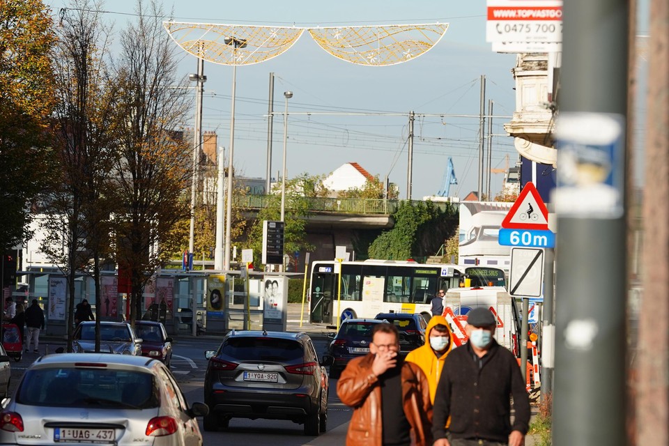 Wordt deze verbinding geknipt? Een van de scenario’s is om de Dendermondsesteenweg éénrichtingsverkeer te geven op de aansluiting met Dampoort.