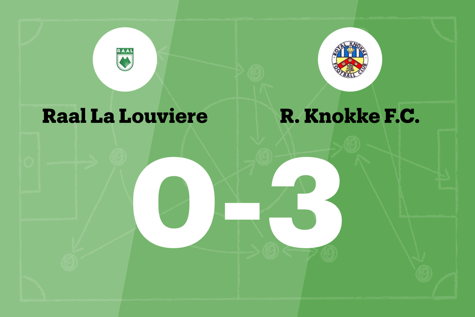 Raal La Louviere - FC Knokke