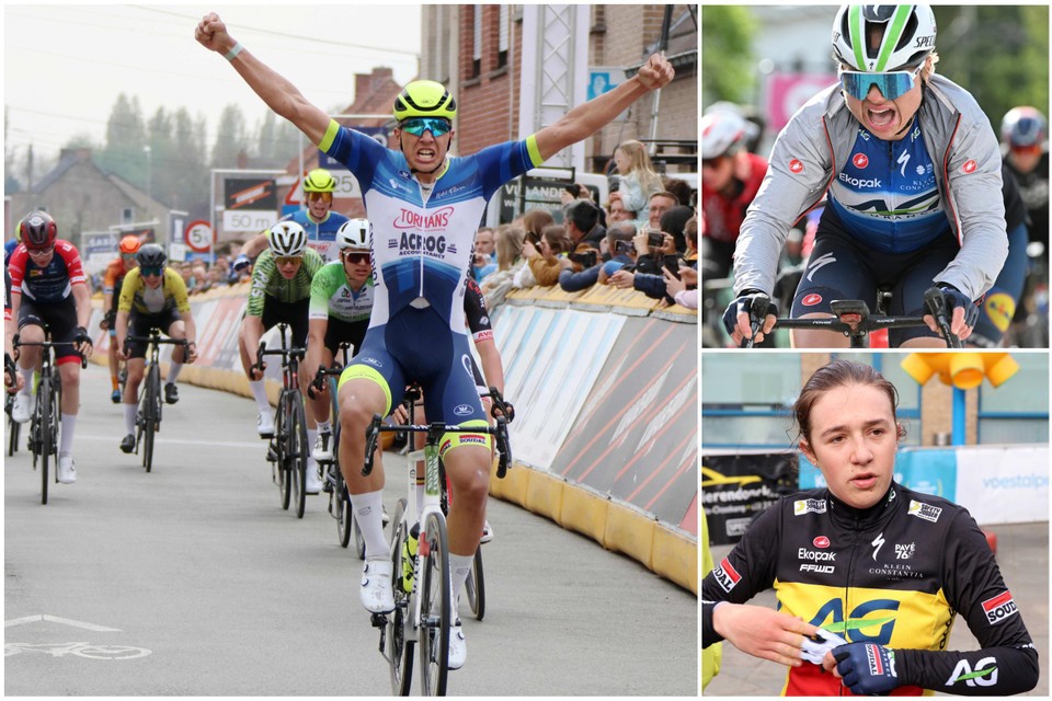 Senne Sentjens won vorig jaar de E3 Saxo Classic, Justine Ghekiere rijdt de Ronde van Spanje en Luca Vierstraete in Belgisch kampioene tijdrijden.