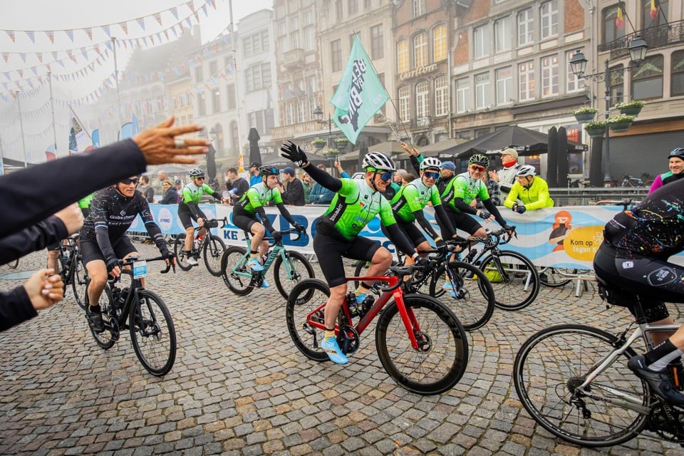 1,000 kilometers for Kom op tegen Kanker raises record amount of 7.362 million euros (Mechelen)