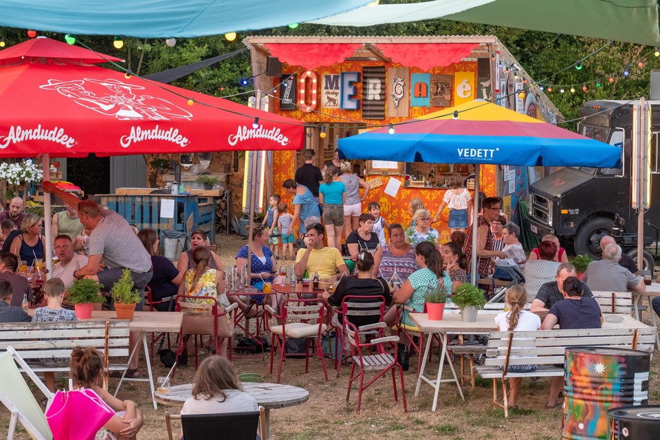 De zomerbar toen die nog Bokaal heette.